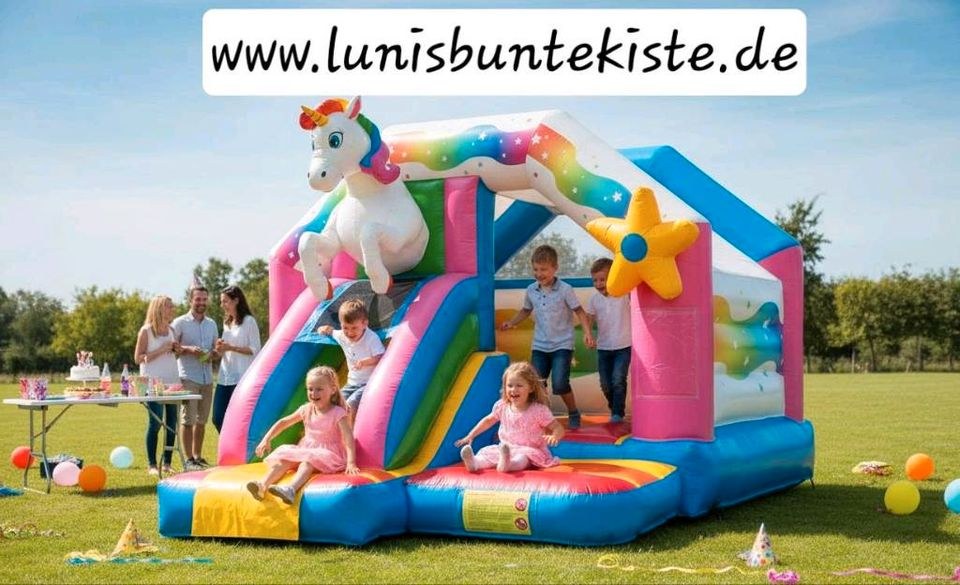 Magische Momente N Einhorn Hüpfburg deine mieten in Norderstedt