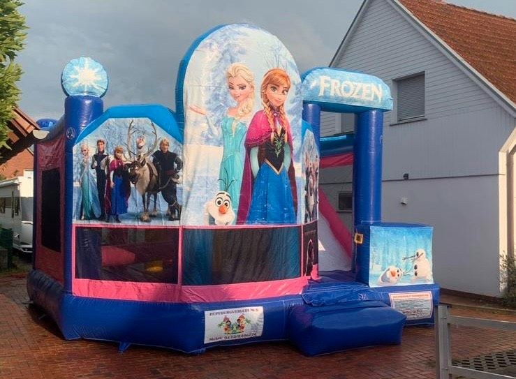 Hüpfburg Anna Elsa Frozen Paw Patrol Rutsche mieten in Nordhorn – 2