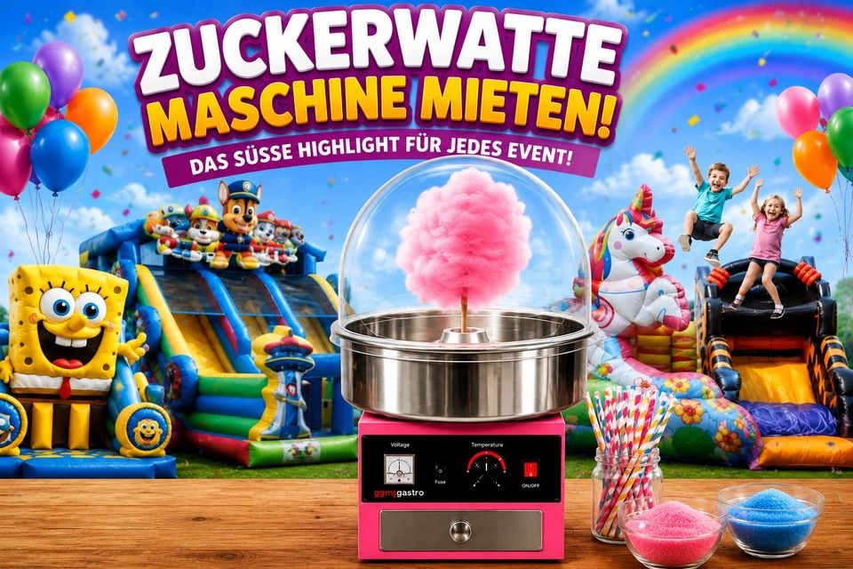 Zuckerwattemaschine mieten bei NFS Niederfeldstrasse