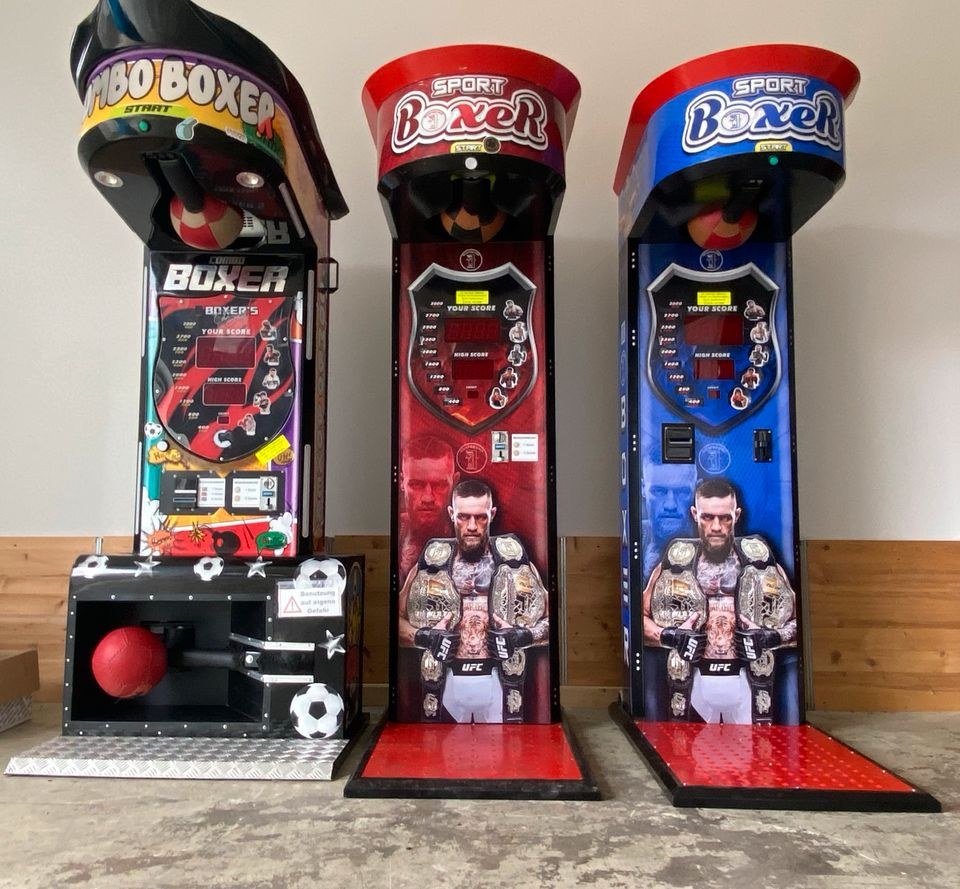 Boxautomat Boxer Kraftmesser Greifautomat mieten in Breitscheid – 4