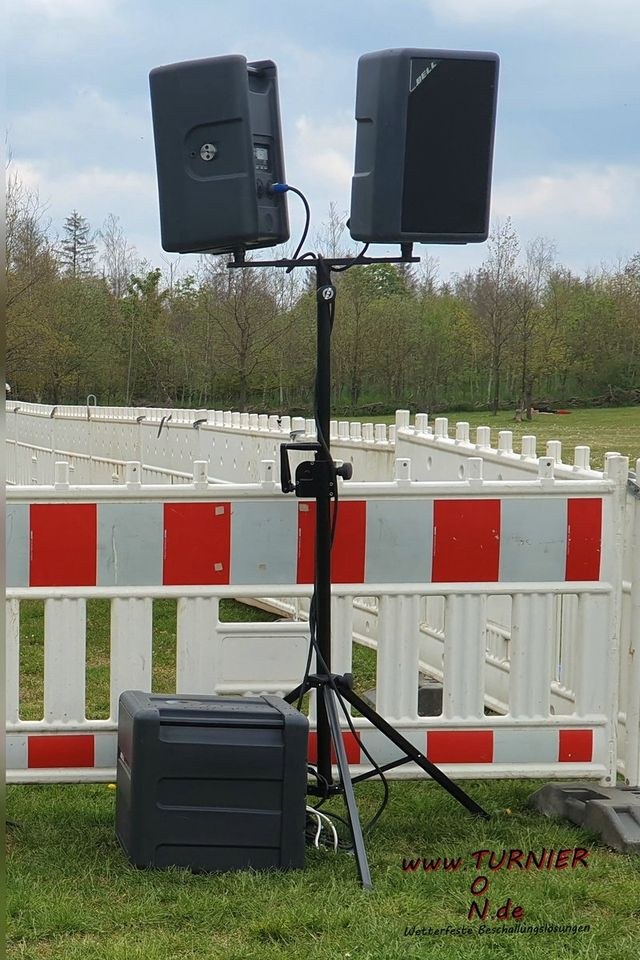 N Beschallungsanlage wetterfest incl Transport mieten bei Turnierton – 3