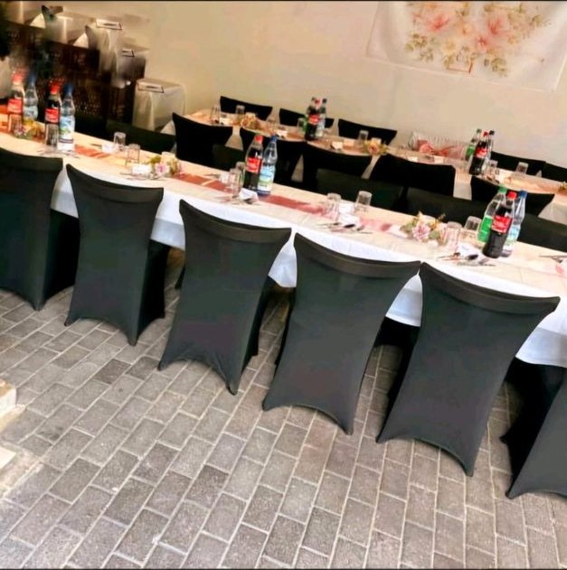 Bierzeltgarnituren Stehtische Stühle Hussen mieten in Lorup – 2