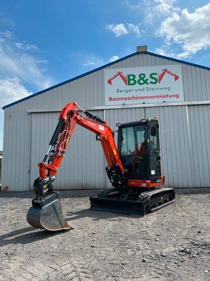 2,7t Bagger Minibagger mieten bei David Erdelkamp DE-Works