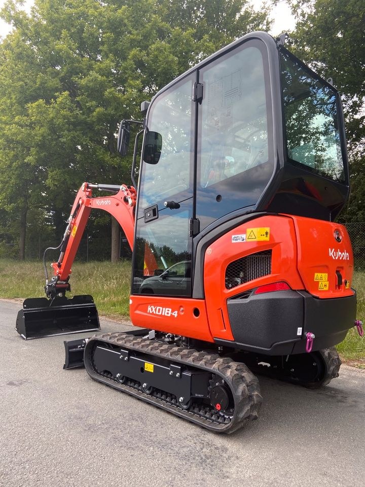 1,8t Bagger Minibagger mieten bei David Erdelkamp DE-Works – 2