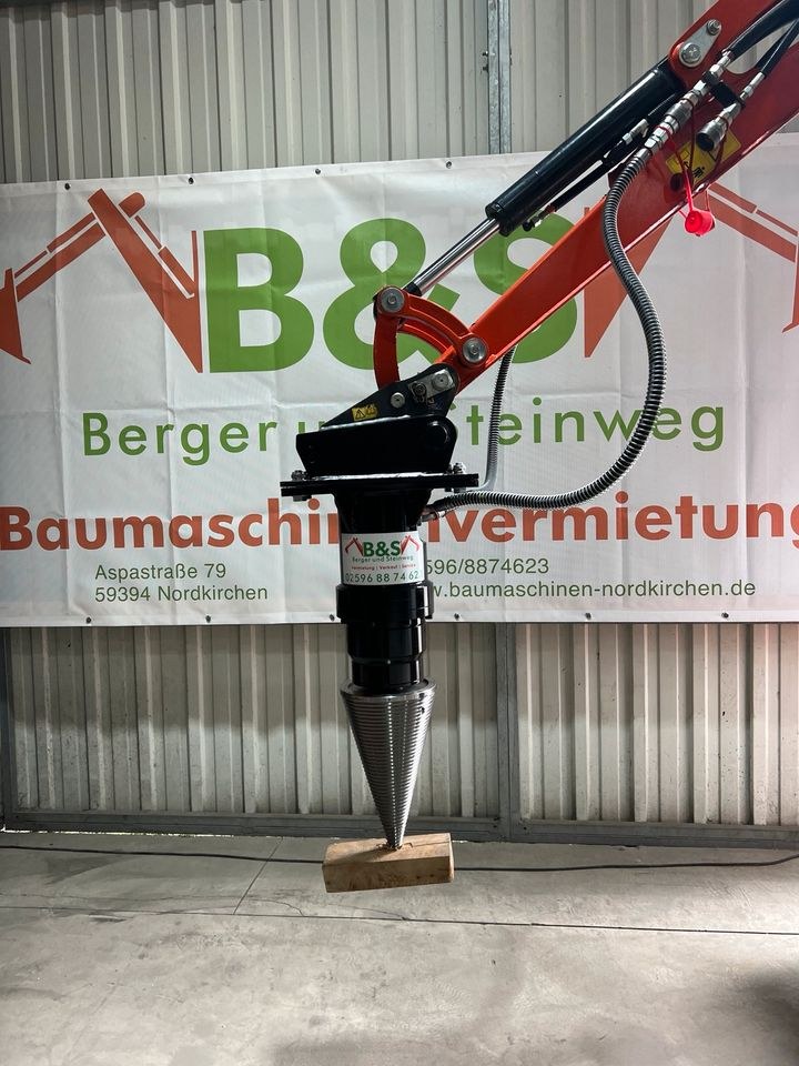 Kegelspalter Spaltgerät mieten bei David Erdelkamp DE-Works