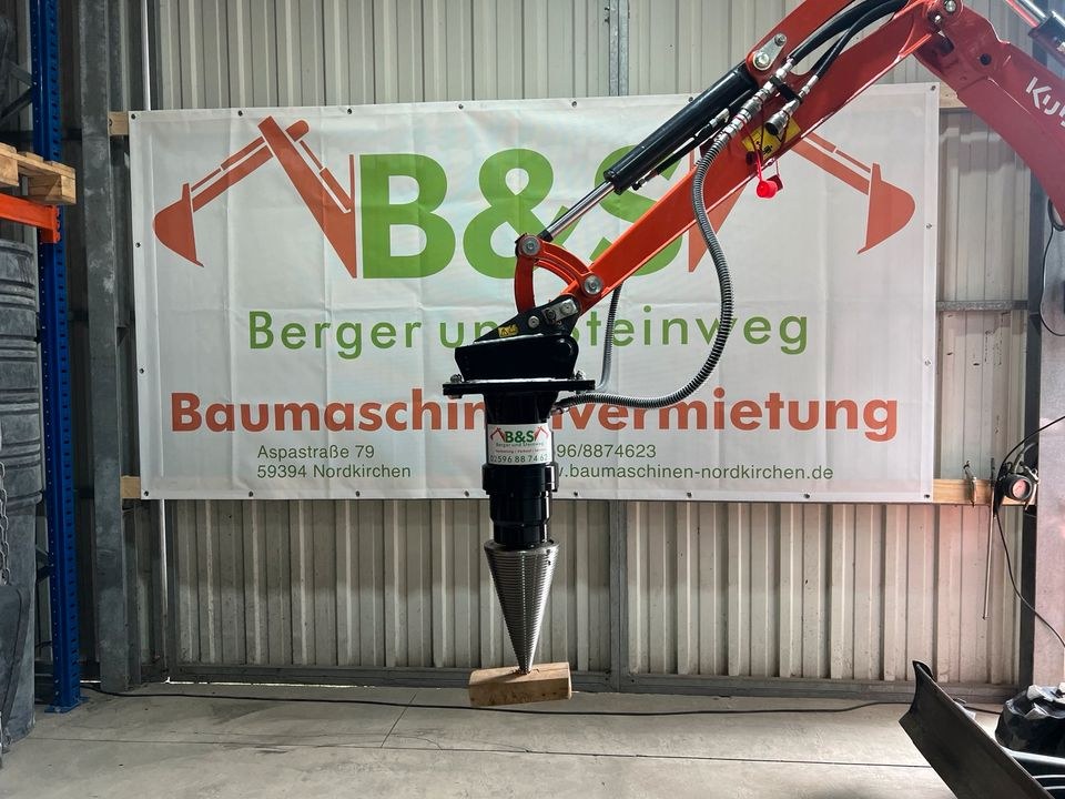 Kegelspalter Spaltgerät mieten bei David Erdelkamp DE-Works – 2