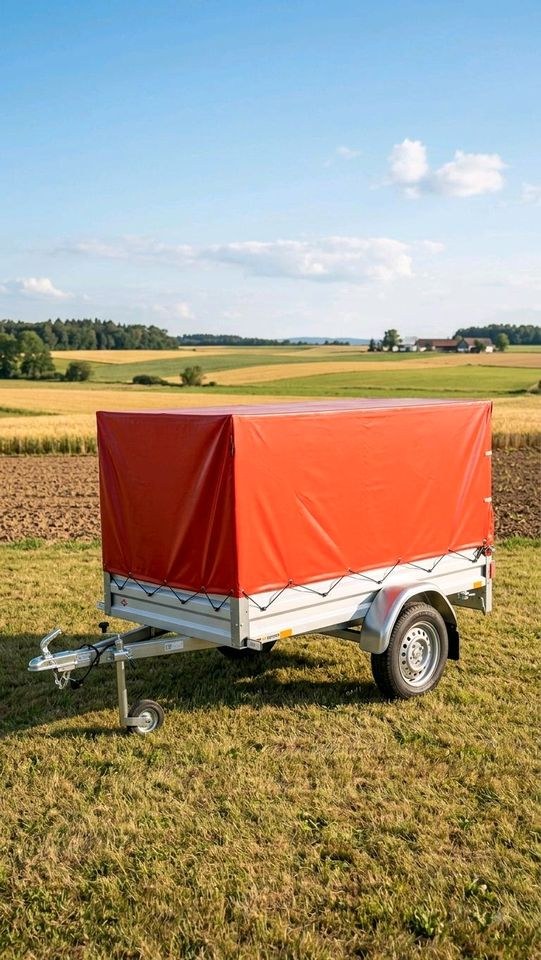 Anhänger Hochpläne 750kg mieten in Isenbüttel – für Umzug & Baumarkt