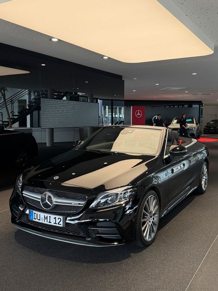 Auto C43 AMG Cabrio 387 PS mieten in Frohnhausen – Fahrspaß auf Zeit – 3