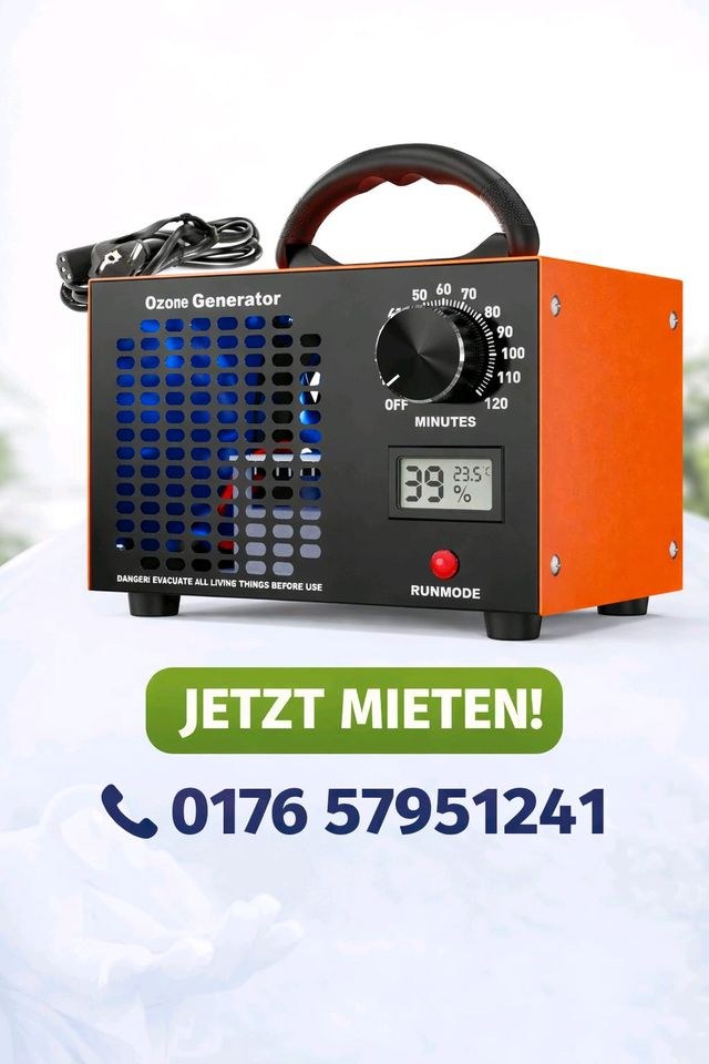 Geruchsbeseitigung Ozoniergerät Ozongerät mieten in Langenhagen