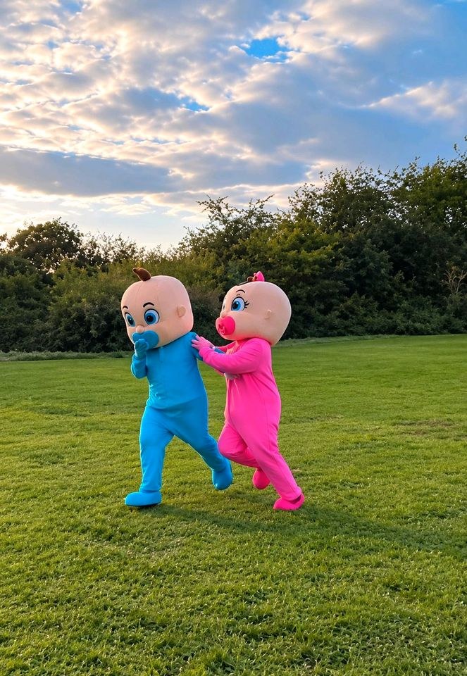 Maskottchen Kostüme Mädchen Junge XXL Köpfe mieten in Langenhagen – 3