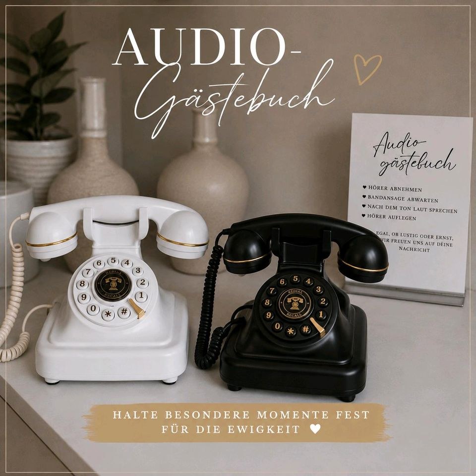 Audio Gästebuch Extras Deko mieten in Langenhagen – für die Hochzeit – 2