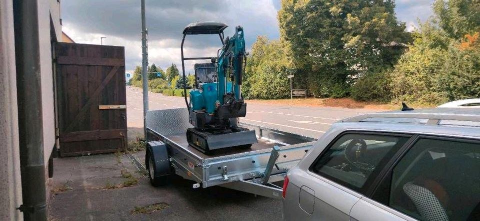 Mini Bagger mieten bei MMH-Handel – für Garten, Einfahrt & Fundament
