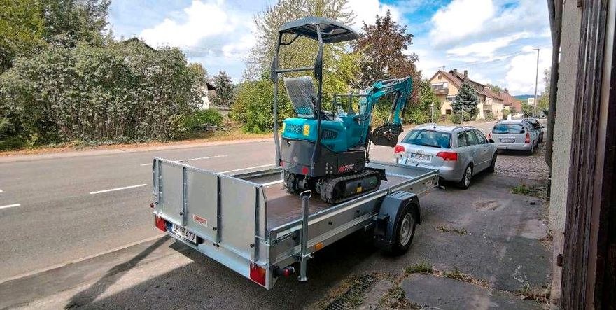 Mini Bagger mieten bei MMH-Handel – für Garten, Einfahrt & Fundament – 2