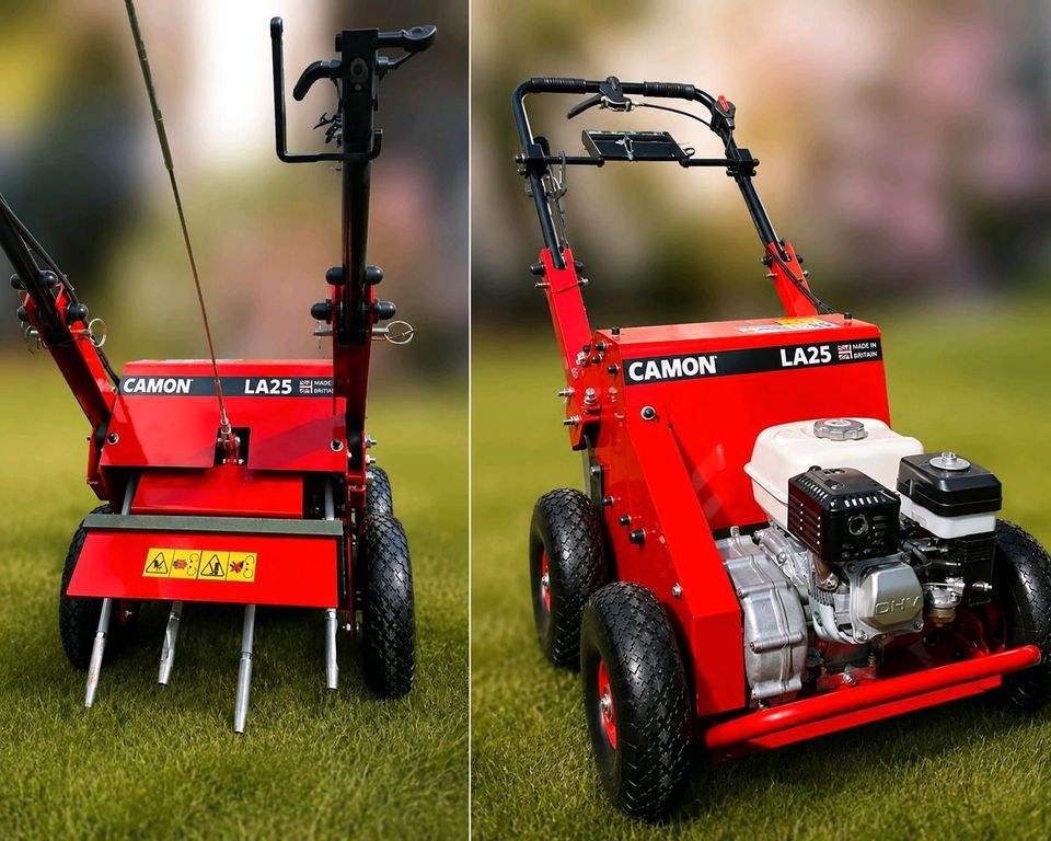 Aerifizierer Rasenlüfter Bodenlocher mieten bei MMH-Handel