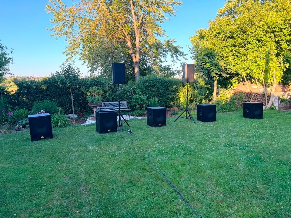 PA Anlage Aktiv Watt mieten bei Verleih Fries – Party-Sound