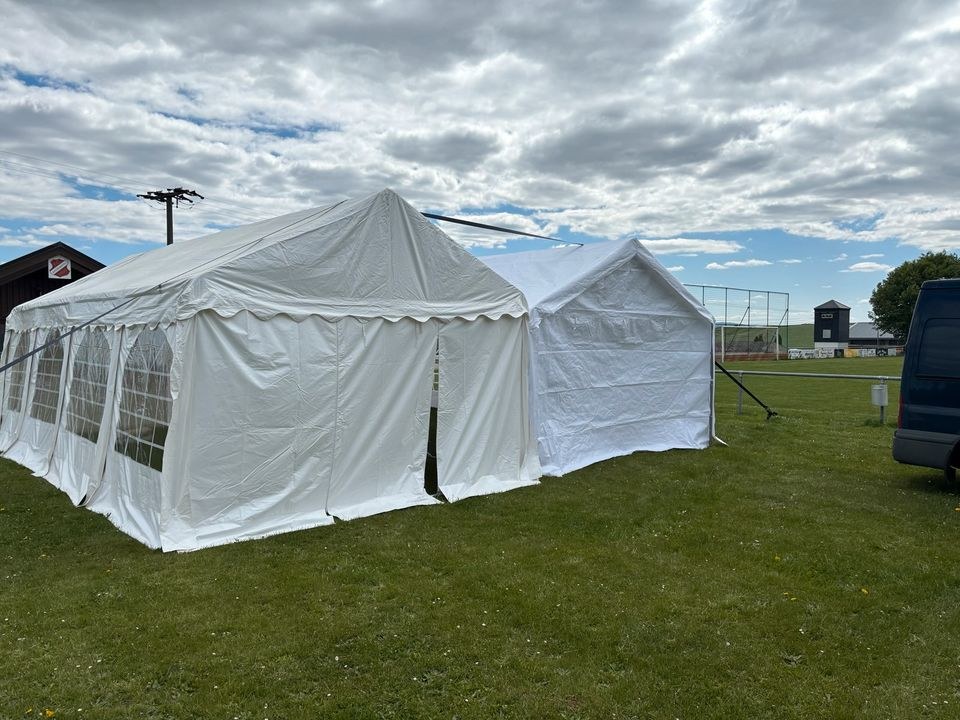Partyzelte Zelt 3x3 6x3 8x4 10x5 mieten bei Verleih Fries – 3