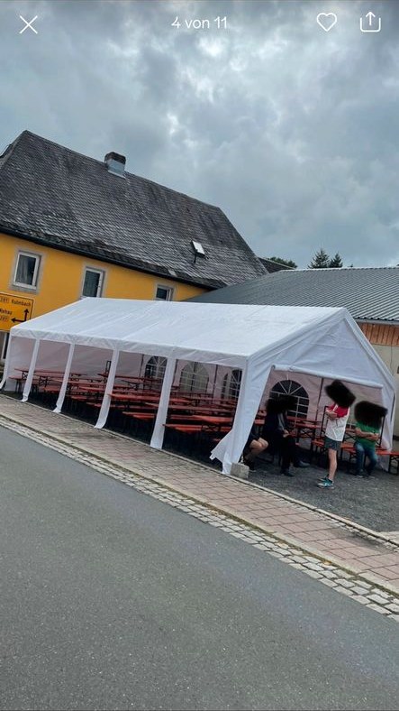 Partyzelte Zelt 3x3 6x3 8x4 10x5 mieten bei Verleih Fries – 4