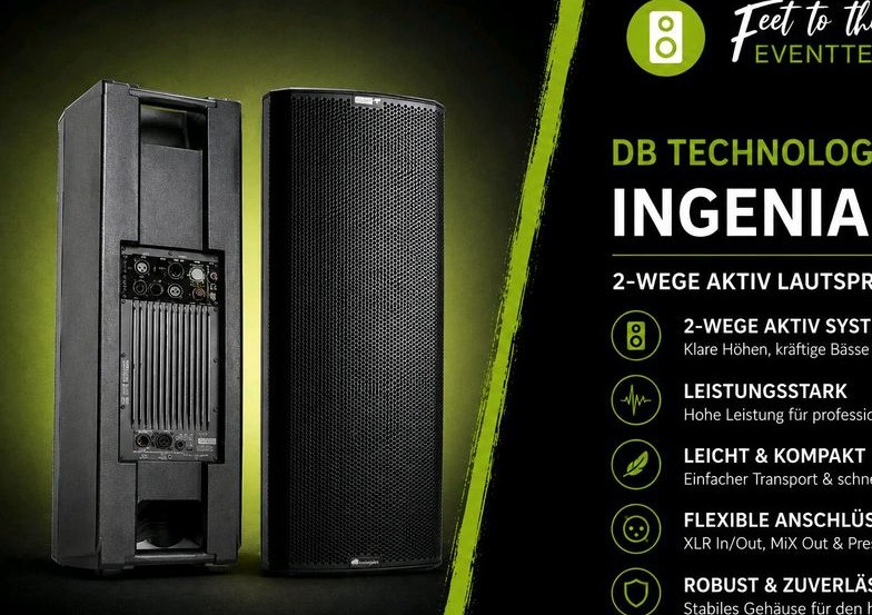 DB Technologies Topteil Lautsprecher Ingenia mieten in Borgentreich