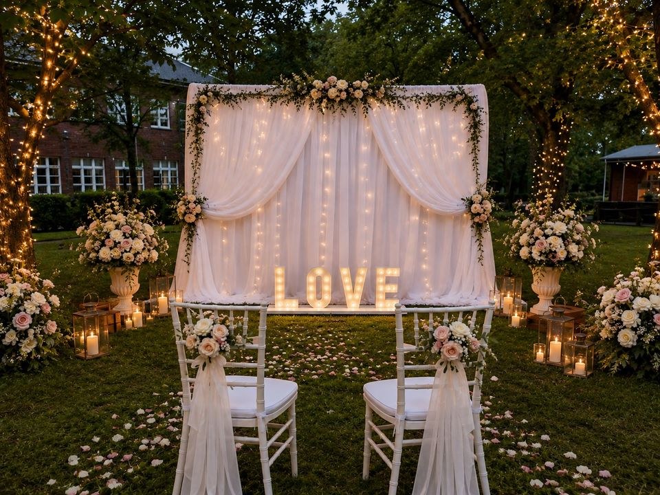 Trau Deko mieten in Hamburg Niendorf – für die Hochzeit