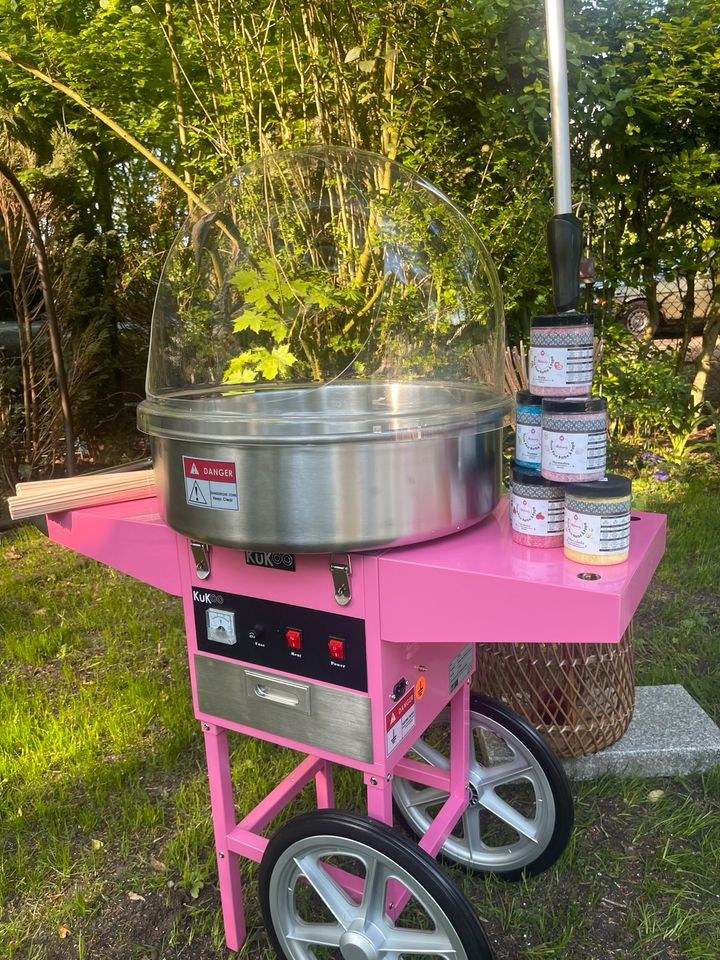 Zuckerwattemaschine Wagen mieten in Hamburg Niendorf – 3