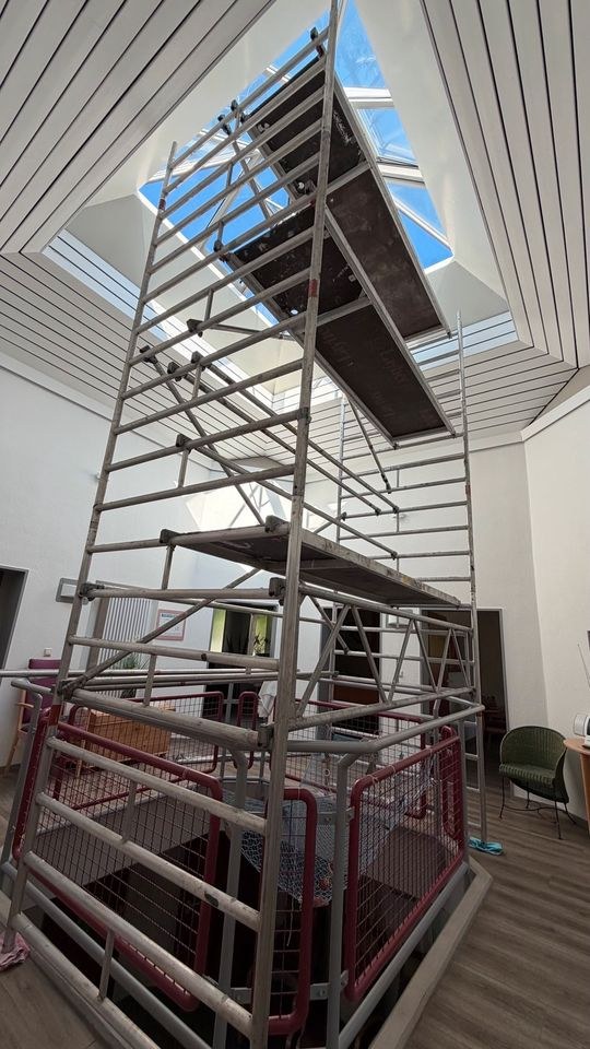 Alu Rollgerüst Layher Uni breit Gerüst 8,2m 24h mieten in Kamen – 4