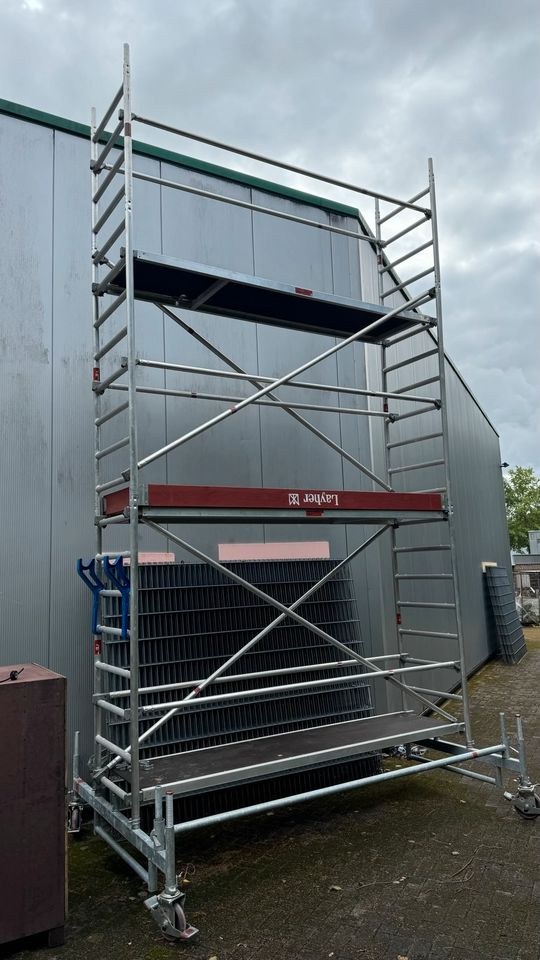 Rollgerüst Layher Fahrgerüst Gerüst 9,2m 24h mieten in Kamen – 4