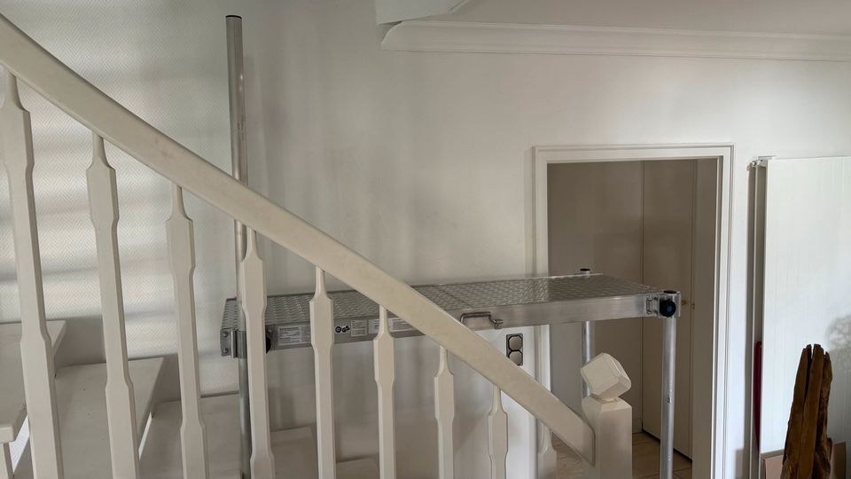 Alu Treppengerüst Treppenhaus Leiter Gerüst 24h mieten in Kamen – 3