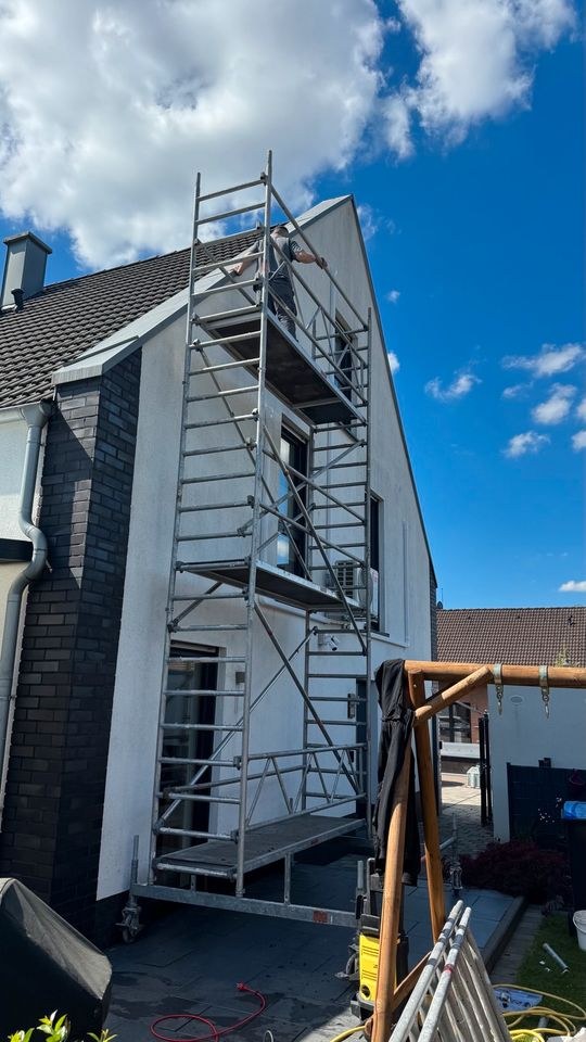 Rollgerüst Layher Fahrgerüst Gerüst 9,2m 24h mieten in Kamen – 2