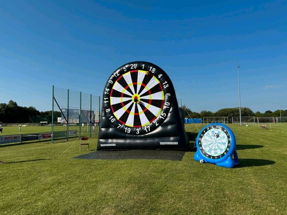 Fußball Dartscheibe XXL 5x5m mieten in Schiffdorf – Spiel & Spaß – 2