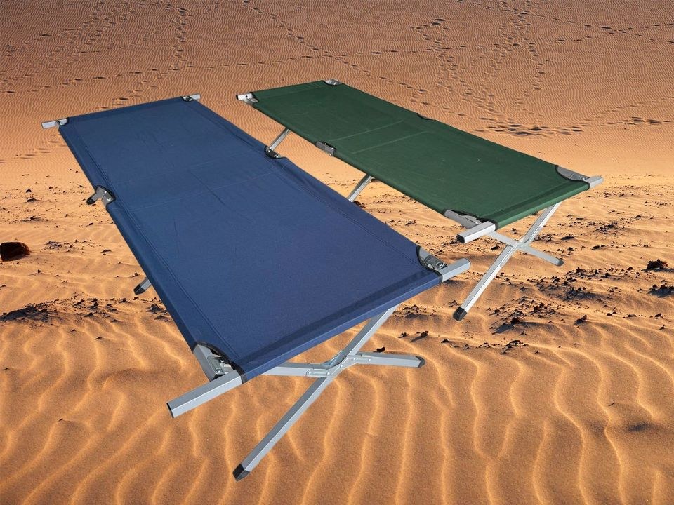 Camping 4 Feldbetten Kesser BW mieten in Rostock – Sitzplätze für alle