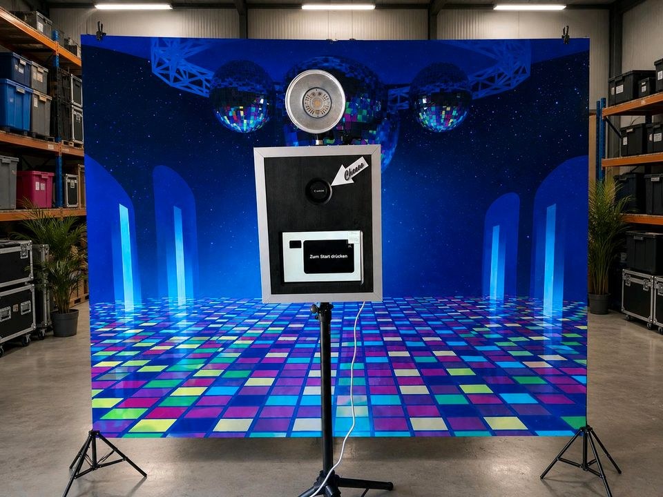 Fotobox Photobooth Neuwied Drucker QR mieten bei MJ- Partyzubehör