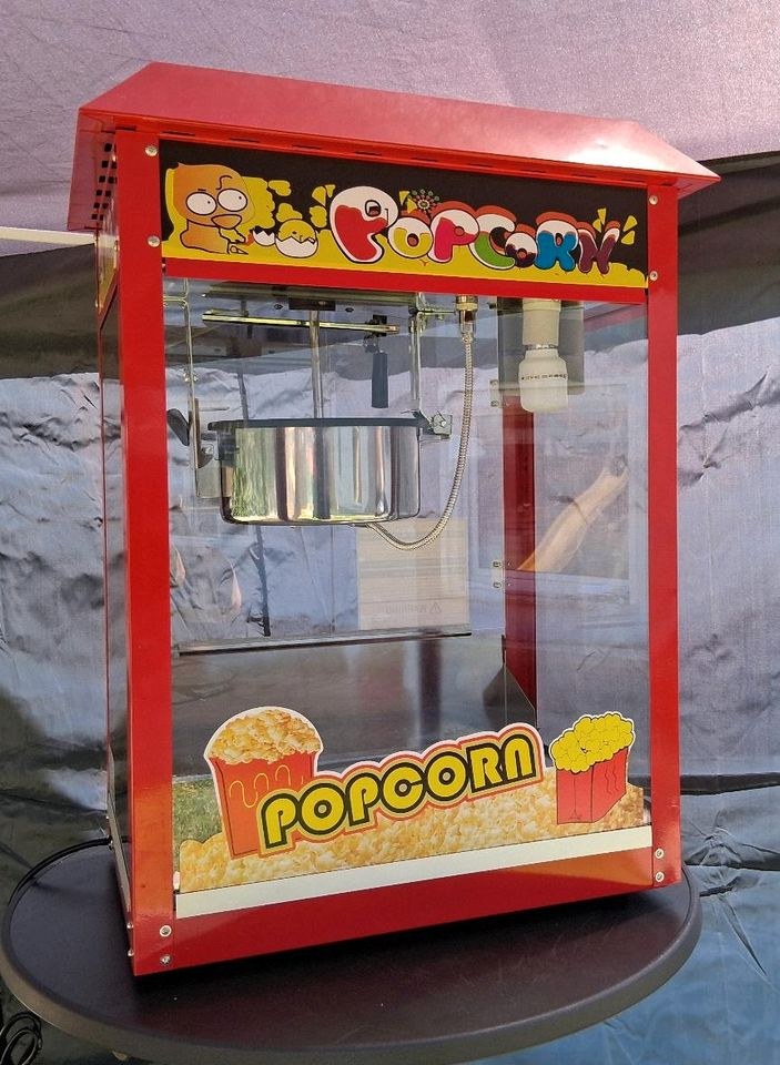 Popcornmaschine Kindergeburtstag Neuwied mieten bei MJ- Partyzubehör