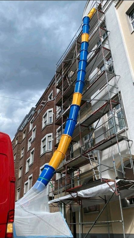 Schuttrutsche Baurutsche Lieferung mieten bei GERÜSTVERLEIH BÖRNERT – 2