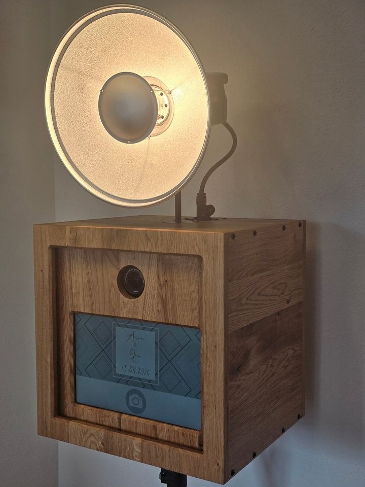 Fotobox Edle Vintage Holz inkl Sofortdruck mieten bei Hammerl Events – 4