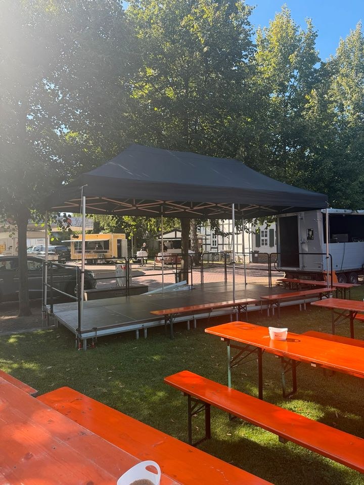 Pavillon mieten bei MMTE Veranstaltungstechnik – in Minuten aufgebaut – 2