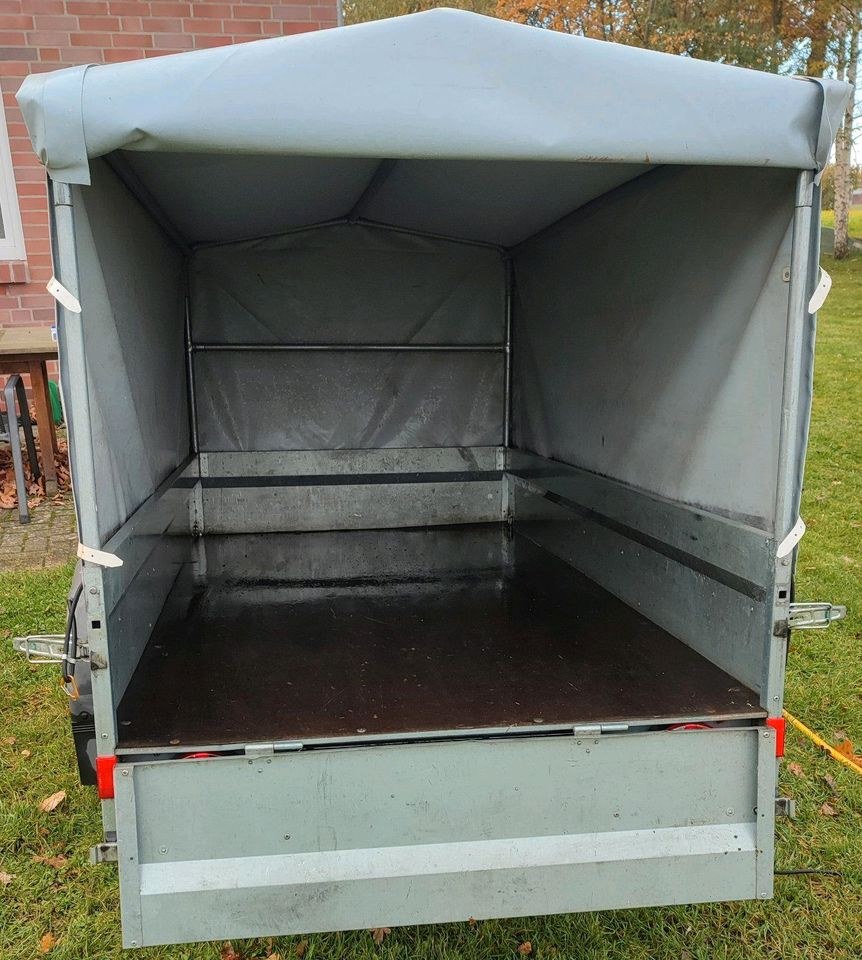 Anhänger 750 kg Sackkarre Auffahrrampen mieten in Delbrück – 3
