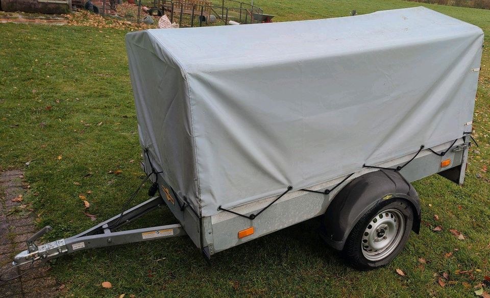 Anhänger 750 kg Sackkarre Auffahrrampen mieten in Delbrück – 2