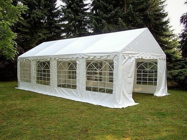 Partyzelt Pavillon 8x4 m mieten bei Love.events – in Minuten aufgebaut