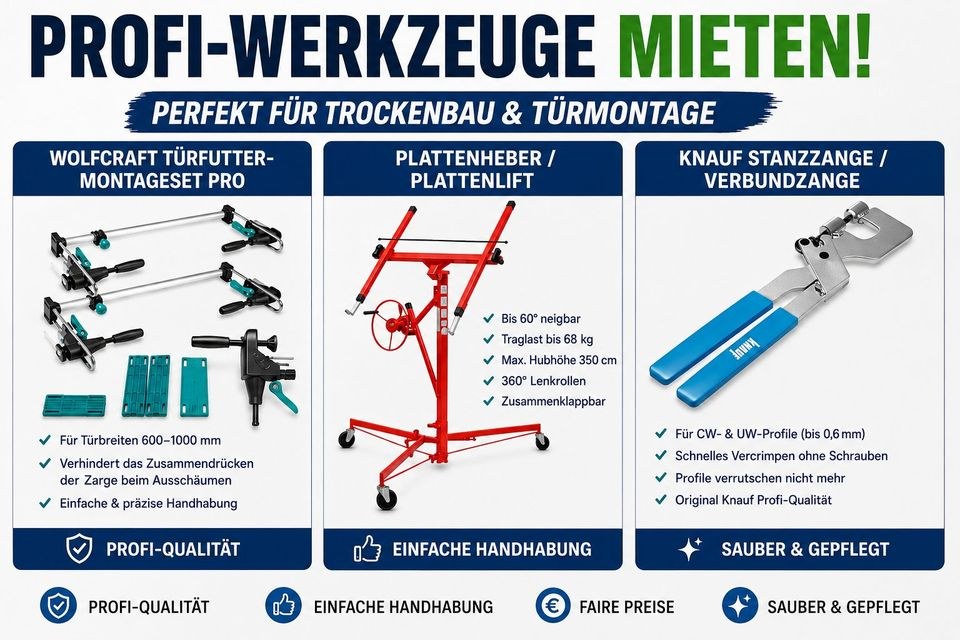 Werkzeugverleih mieten bei Engel-Wecker, Marianne – für schwere Lasten