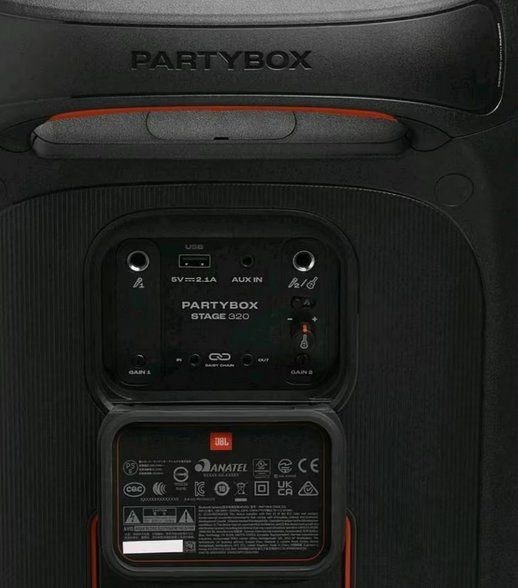 JBL PartyBox 320 Licht Nebelmaschine mieten in Rellingen – Party-Sound – 4