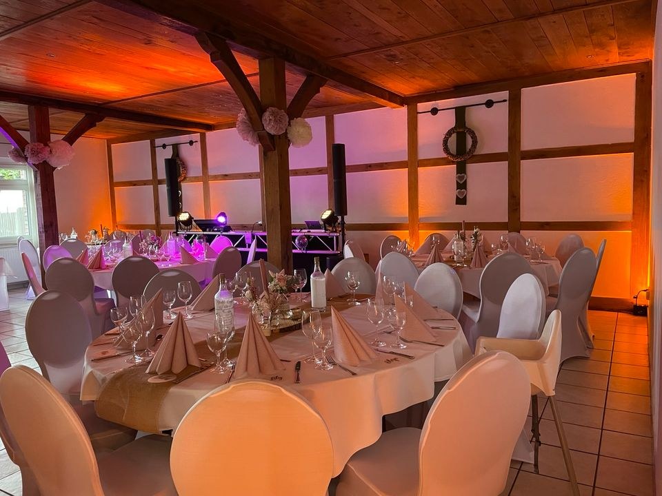Akku Uplights indirekte Eventbeleuchtung mieten in Altenberge – 4