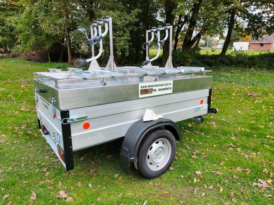 Fahrradanhänger E Bike Urlaubsanhänger mieten bei Motorradtrailer4you – 3