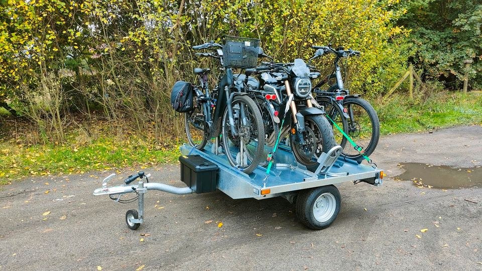 Fahrradtransportanhänger E Bike Fahrradanhänger mieten in Bocholt – 4