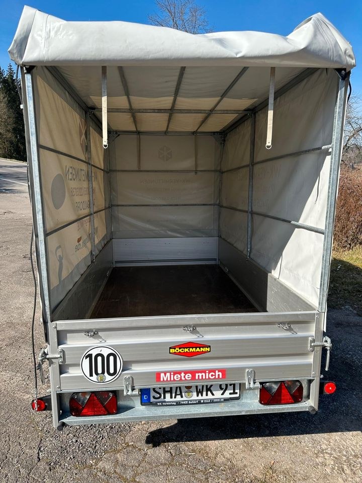 Anhänger 1350 kg Transport mieten in Gaildorf – für Umzug & Baumarkt – 3