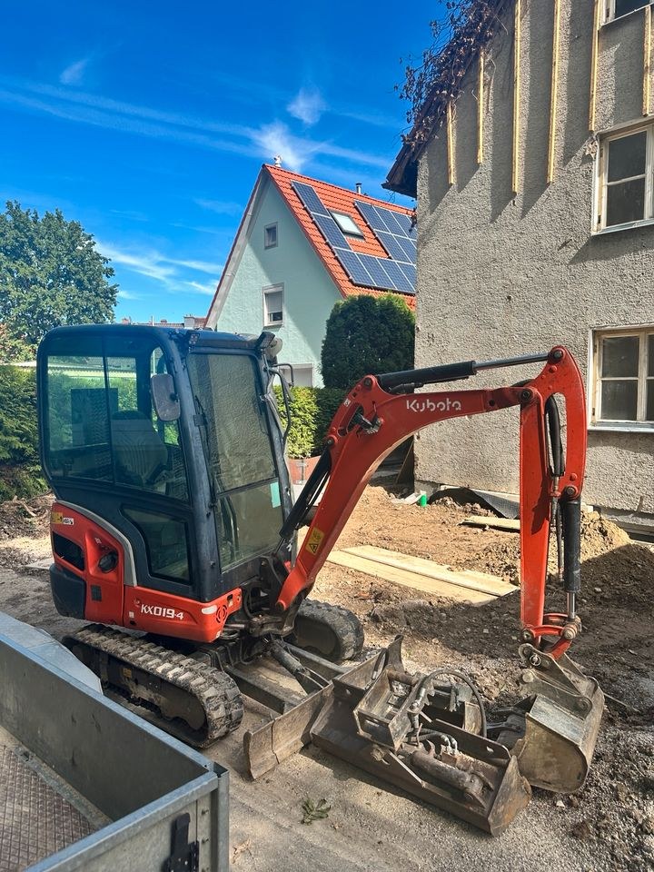 Bagger Größen mieten in Kaufbeuren – für Erdarbeiten & Baustelle – 2