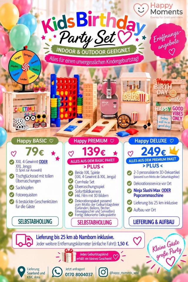 Kindergeburtstag Spiele mieten in Namborn – Spiel & Spaß – 2