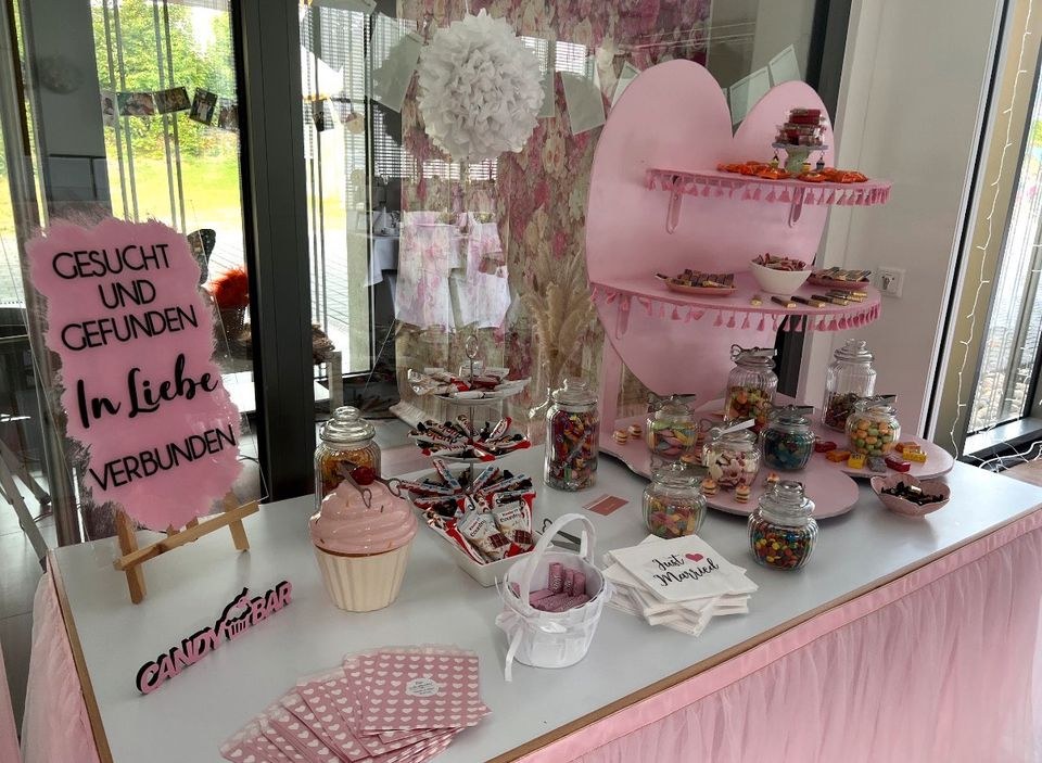 Naschbar Candybar mieten in Namborn – mobile Bar – 4