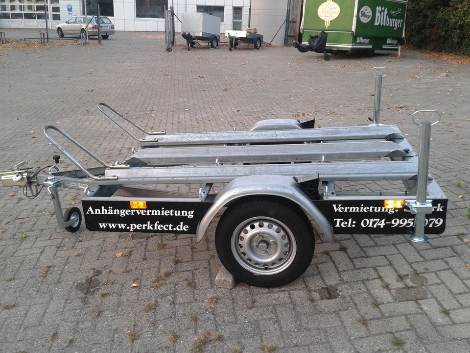 Motorradtrailer Trailer 750 Kg Klasse B mieten in Haselünne – 3
