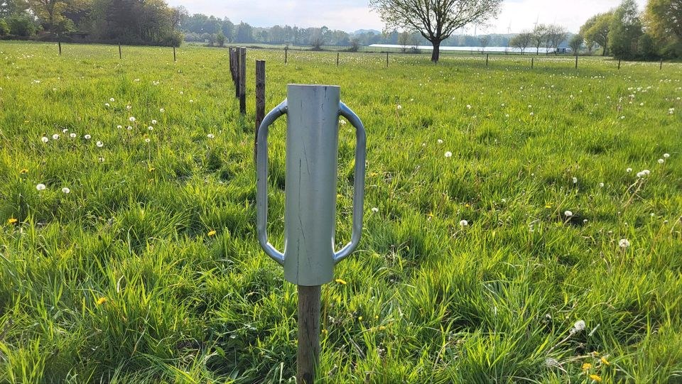 Pfahlramme Handramme Zaunbau mieten in Varel – für die Baustelle
