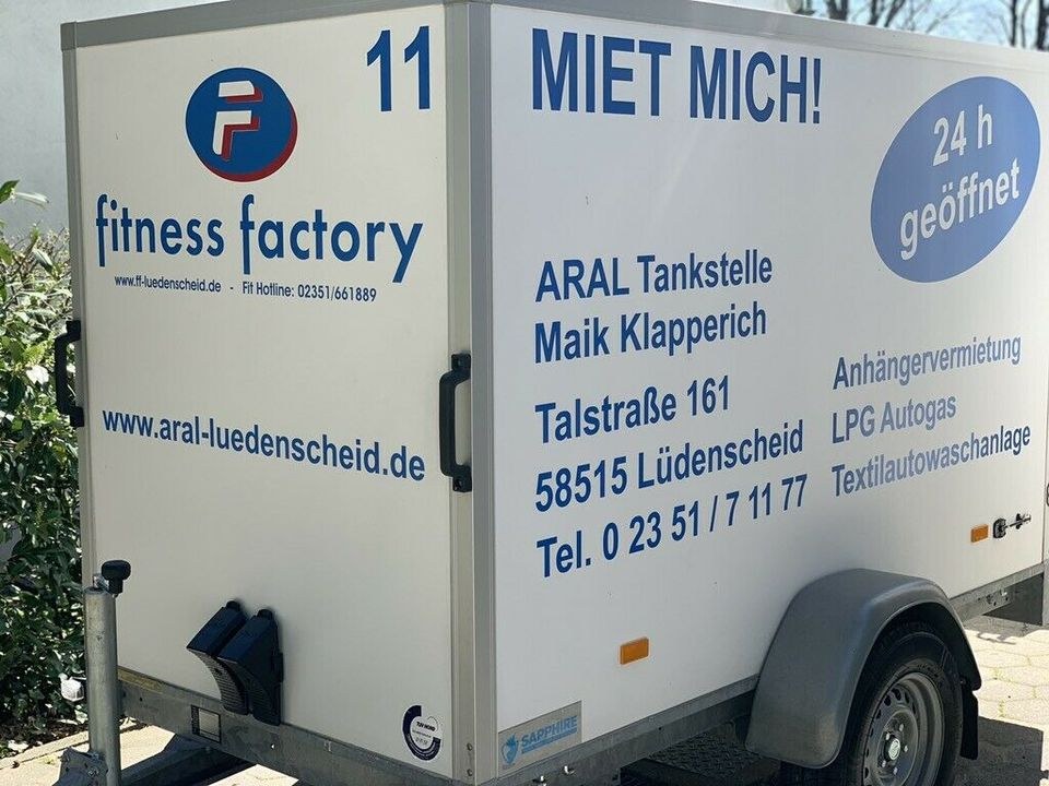 Anhängervermietung Anhängerverleih mieten bei Solutions & Sales